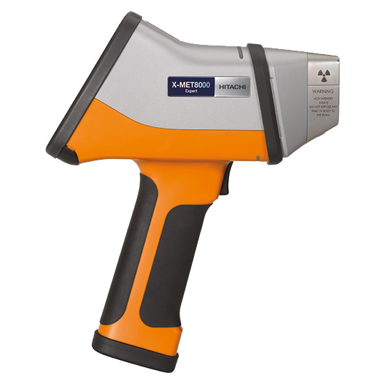 Hitachi X-MET8000 Expert Handheld XRF Spectrometer