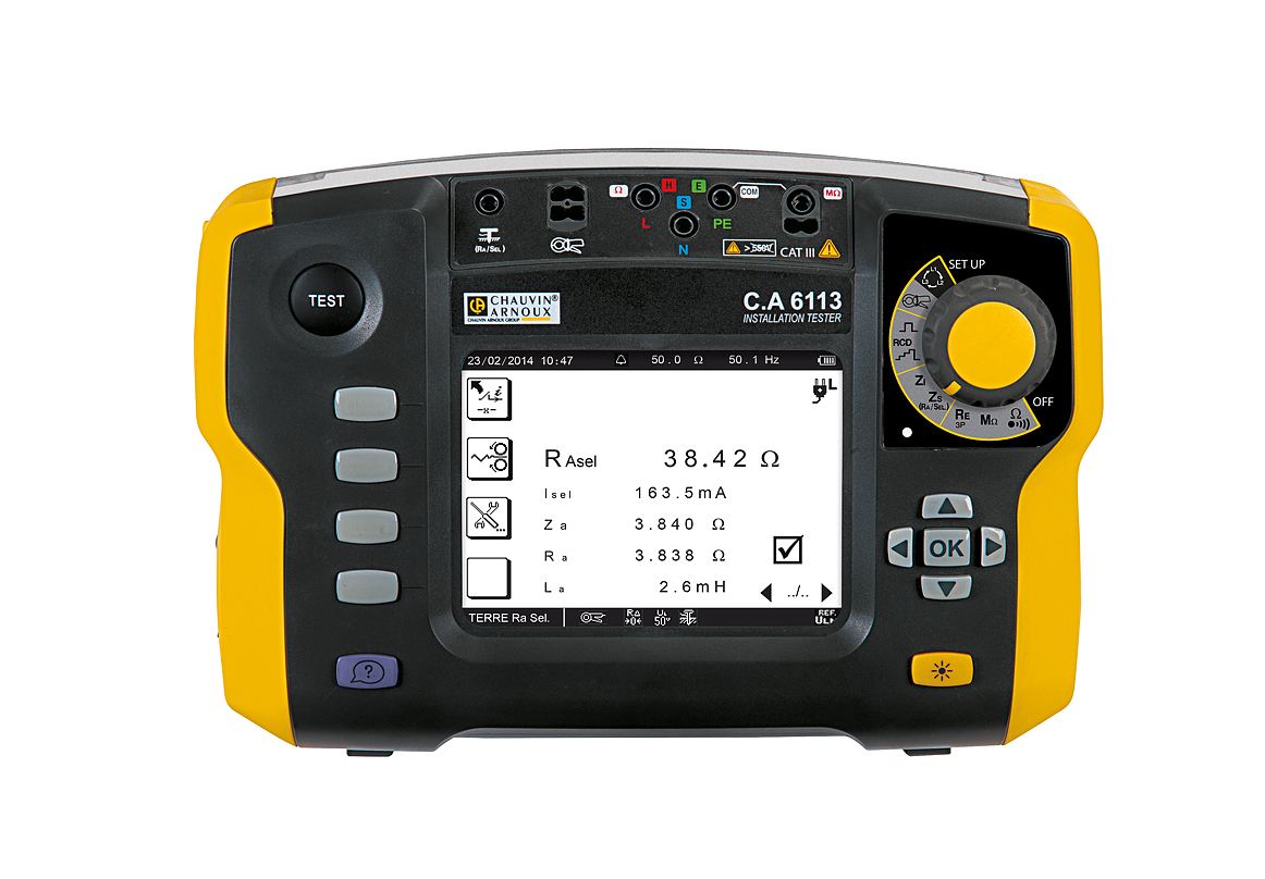 France CA CA6117 multi-function electrical device tester