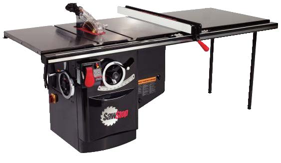 Sawstop ICS53380 intelligent brake table saw