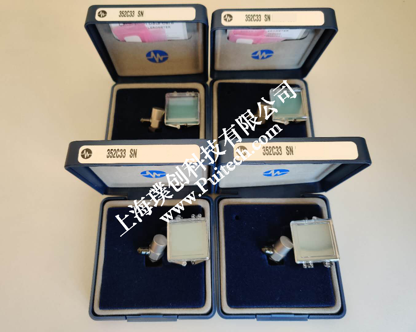 PCB Acceleration Sensor 352C33 Delivered to Shanghai University
